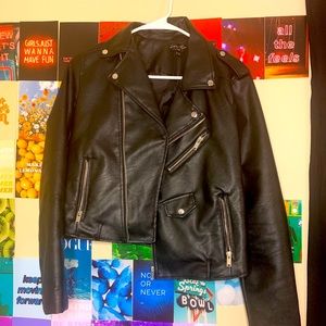 Leather Biker Jacket